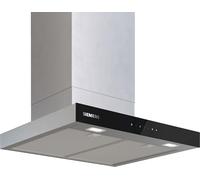 Siemens LC67BDN30 iQ500, hotte murale, 60 cm, fabriquée en Allemagne, moteur iQdrive, extracteur puissant, hotte aspirante intelligente, éclairage LED, touchControl, double système de filtration