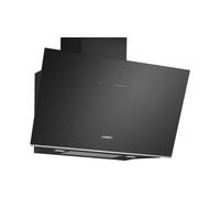 Siemens LC91KLT60 iQ700 Hotte murale 90 cm Noir avec finition en verre