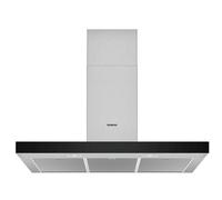 SIEMENS LC96BFM50 - Hotte murale-Evacuation / Recyclage-580 m3 air / h en intensif-70 dB max en intensif-4 vitesses-L 90 cm-Inox