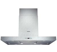 Siemens LF98BF542 hotte 770 m³/h Îlot Acier inoxydable - Hottes (770 m³/h, Conduit/Recirculation, 41 dB, 430 m³/h, Îlot, Acier inoxydable)
