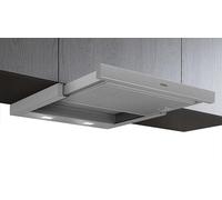 Siemens LI63LB526 iQ100 Hotte plate à encastrer 60 cm, fabriquée en Allemagne, éclairage LED, puissante, évacuation de l'air, filtre à graisse en métal, passe au lave-vaisselle, interrupteur à bascule