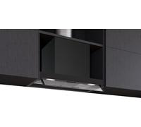 Siemens LJ65BCC60 iQ300 - Hotte design intégrée - 60 cm - Fabriquée en Allemagne - Intégration sans couture - Moteur agréablement silencieux - Espace de rangement maximal - Écran en verre - Commande