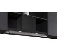 Siemens LJ95BCC60 iQ300 - Hotte design intégrée - 90 cm - Fabriquée en Allemagne - Intégration sans couture - Moteur agréablement silencieux - Espace de rangement maximal - Écran en verre - Commande