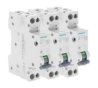 SIEMENS - LOT 3 disjoncteurs modulaires 20A 230V, 4,5kA, 1+N POLES, COURBE C