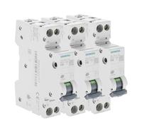 Lot de 3 Disjoncteurs électriques phase + neutre 32A