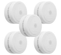 SIEMENS - Lot de 5 détecteurs de fumée NF, Autonomie et Garantie 10 Ans