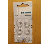Siemens RIC Dômes fermés à clic - 8 mm