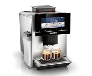 SIEMENS machine à café automatique EQ900, baristaMode, eGrinder, écran iSelect 6,8 pouces, application Home Connect, acier inoxydable, TQ903R03