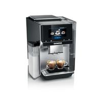 Siemens Machine à café EQ700 entièrement automatique, grand écran TFT coloré, 36 boissons chaudes et froides, fonction 2 tasses, contrôle par application, système de nettoyage automatique, acier