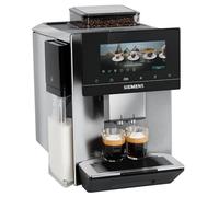 SIEMENS Machine à expresso entièrement automatique EQ900 plus iAroma, nettoyage et détartrage automatiques, réglages du goût personnalisés, mouture précise, grand écran intuitif, inox, TQ923EZ3
