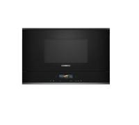 Siemens iQ700 BF722L1B1 micro-onde Noir Micro-onde simple Intégré 21 L 900 W