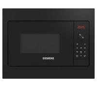 Siemens BF523LMB3 iQ300, Micro-ondes intégrable, 50 x 38 cm, Noir