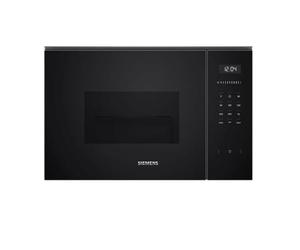 SIEMENS Micro ondes Grill Encastrable BE555LMB1F, iQ500, 25 litres, cookControl8