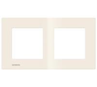 SIEMENS - Plaque Double Beige - Delta Viva