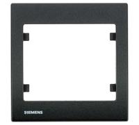 Siemens – Plaque simple Delta IRIS Anthracite