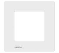 SIEMENS Plaque Simple BLANC DELTA VIVA