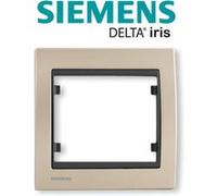 Plaque Simple Métal Champagne Delta IRIS