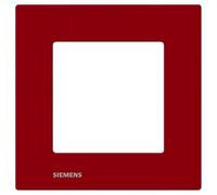 SIEMENS - Plaque Simple Rouge Siemens DELTA VIVA