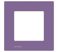 Siemens – Plaque simple DELTA VIVA – Violet
