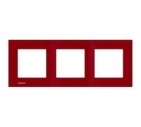 SIEMENS - Plaque Triple Rouge Siemens DELTA VIVA