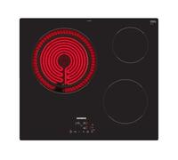 Siemens iQ300 ET61RBKB8E plaque Noir Intégré 59.2 cm Céramique 3 zone(s)