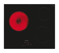 Plaque vitrocéramique - Siemens - ET61RBMB8E - 3 feux - 5700 Watts - Commandes tactiles