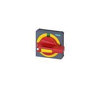 SIEMENS Poignée avec plaque d'arrêt d'urgence pour axe 8 x 8, I-0-II 75 x 75 cm
