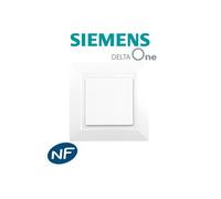 Siemens - poussoir blanc siemens delta one