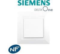 Siemens - poussoir blanc siemens delta one blanc G