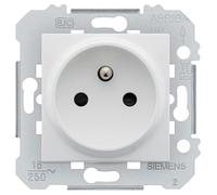 SIEMENS - Prise 2P+T Blanc DELTA VIVA