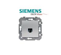 Siemens - prise rj45 silver siemens delta viva