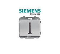 Siemens - prise téléphone aluminium delta iris