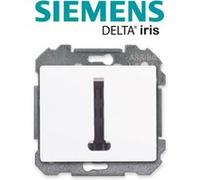 Siemens - prise téléphone blanc delta iris siemens blanc