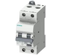 SIEMENS Sentron 5SU1 Interrupteur FI/LS 25 A, 2 pôles, type C, sensibilité 30 mA
