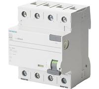 Siemens SENTRON - Interrupteur différentiel 5sv 70 mm classe - a 4 pôles 25 A 30 mA