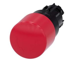 siemens Siemens Bouton-poussoir à champignon numérique industriel d'arrêt d'urgence 22 mm, rond, rouge, 30 mm 3SU1000-1GB20-0AA0 Quantité:1