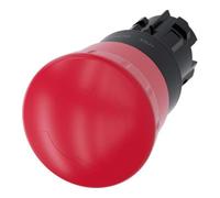 siemens Siemens Bouton-poussoir champignon numérique industriel d'arrêt d'urgence 22 mm, rond, rouge 3SU1000-1HB20-0AA0 Quantité:1