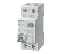 Siemens Interrupteur différentiel/Disjoncteur de protection 5SU13567KK10 2 pôles 10 A 0,03 A 230 V