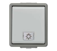 Siemens Gamme d'interrupteurs Bouton-poussoir Delta gris 5TD4705 1 pc(s)