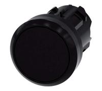 Siemens Bouton-poussoir 3SU1000-0AB10-0AA0 actionneur plat collerette plastique noir 1 pc