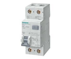 siemens Siemens Indus.Sector Disjoncteur FI/LS Type A, 30mA, B16 5SU1356-6KK16 Quantité:1