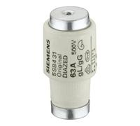 siemens Siemens Indus.Sector Fusible Diazed gG DIII 63A 500V 5SB4311 Quantité:1