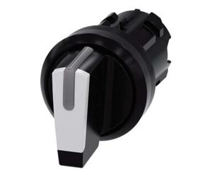 siemens Siemens Indus.Sector Interrupteur à bouton 22 mm, rond, noir 3SU1002-2BL60-0AA0 Quantité:1