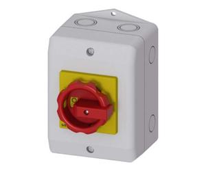 siemens Siemens Indus.Sector Interrupteur principal/d'arrêt d'urgence 1S+1Ö 1N 3p. 32A 3LD2264-1GP53 Quantité:1