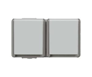 siemens Siemens Indus.Sector Prise Schuko Delta Surface, gris foncé/gris clair 5UB4722 Quantité:1