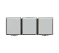 siemens Siemens Indus.Sector Prise Schuko Delta surface, gris foncé/gris clair 5UB4731 Quantité:1