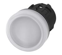 siemens Siemens Indus.Sector Signal lumineux blanc 22 mm, rond, 3SU1001-6AA60-0AA0 Quantité:1