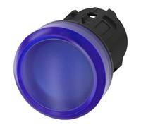 siemens Siemens Indus.Sector Signal lumineux bleu 22 mm, rond, 3SU1001-6AA50-0AA0 Quantité:1
