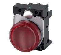 siemens Siemens Indus.Sector Signal lumineux rouge, lentille lisse 3SU1102-6AA20-1AA0 Quantité:1