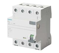 siemens Siemens Interrupteur différentiel numérique industriel Type A, 30mA, 40A 5SV3344-6KL Quantité:1